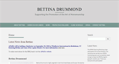Desktop Screenshot of bettinadrummond.com